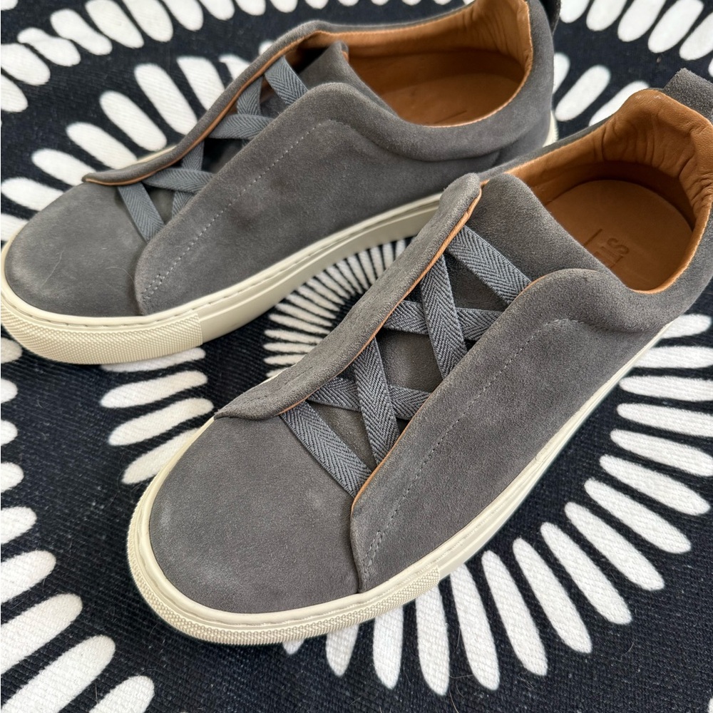Grey Steve Madden Conor Slip On Shoes